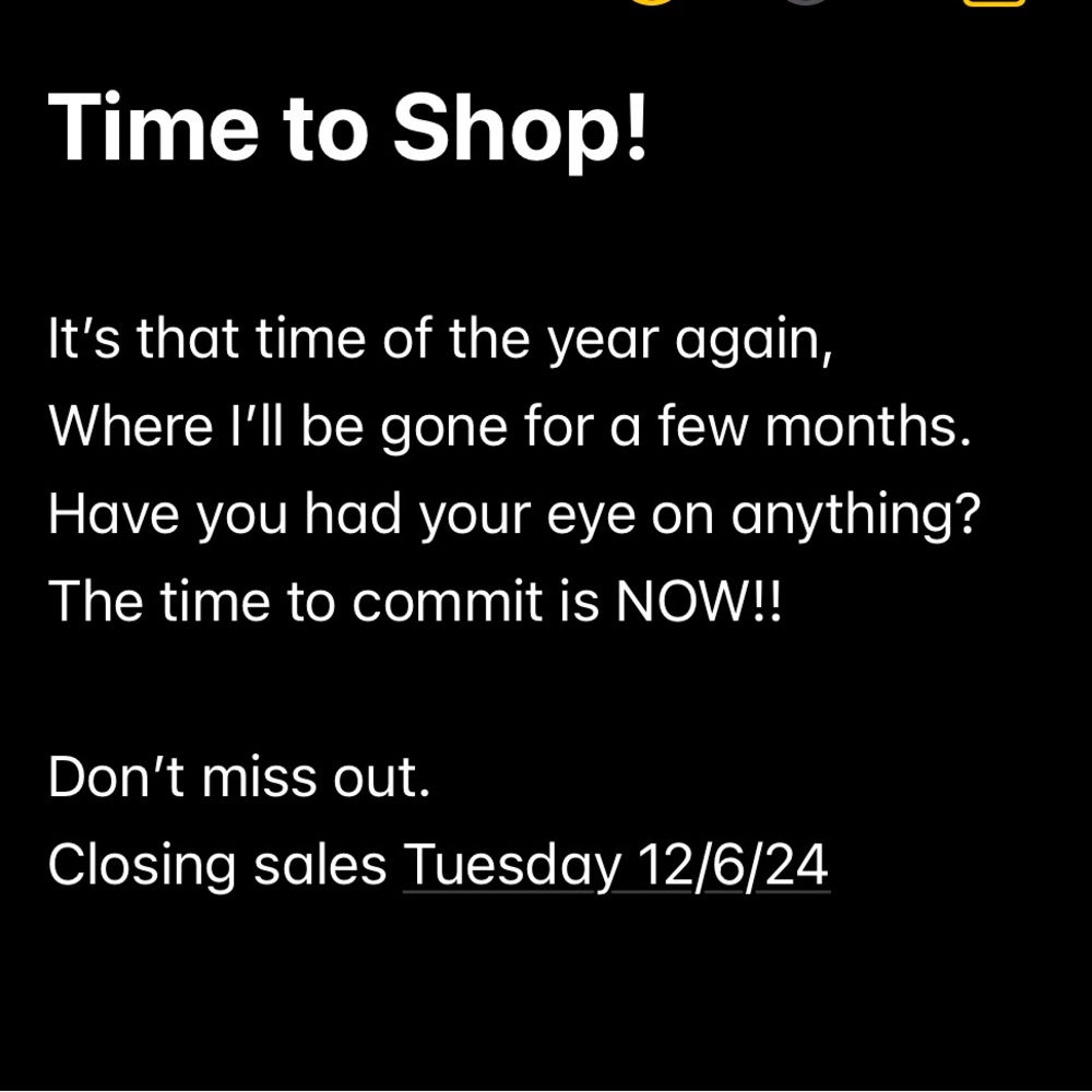 Don’t miss out!